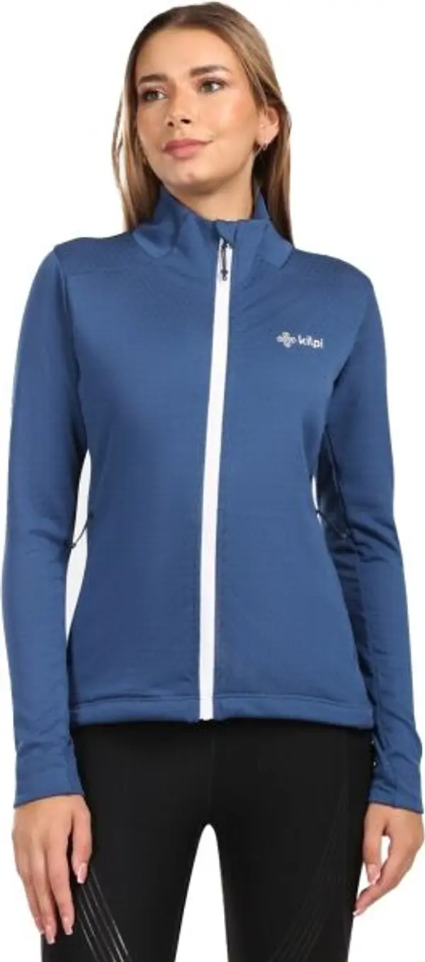 KILPI KILPI SIREN Дамски флийс суитшърт, тъмносин, размер