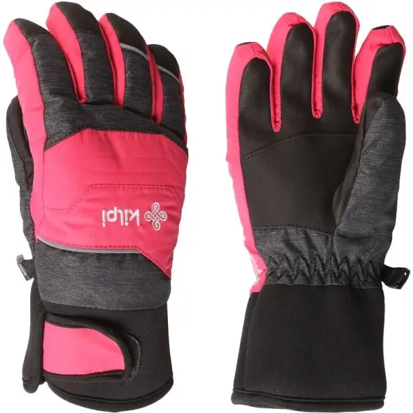 KILPI KILPI SKIMI Детски зимни ръкавици, розово, размер