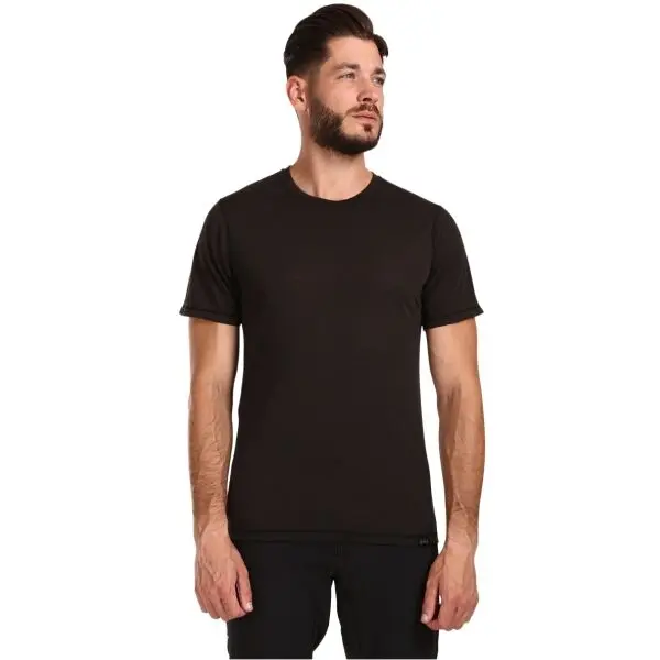 KILPI KILPI СЛОПЕР Мъжка тениска от мериносова вълна, черно, размер