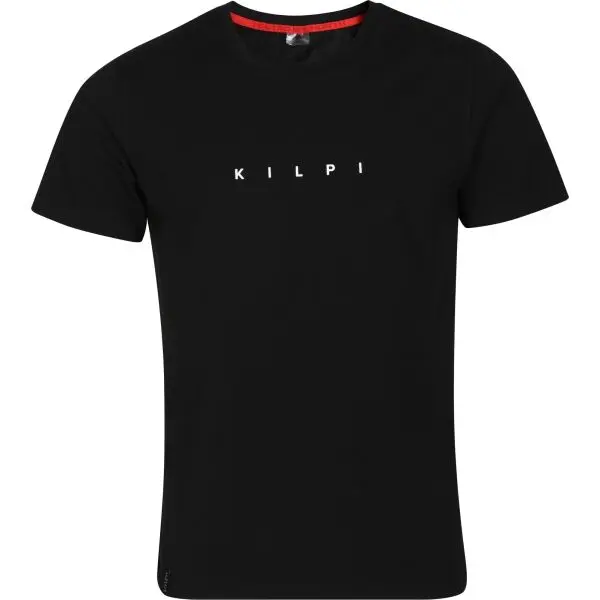 KILPI KILPI SPACER Мъжка памучна тениска, черно, размер
