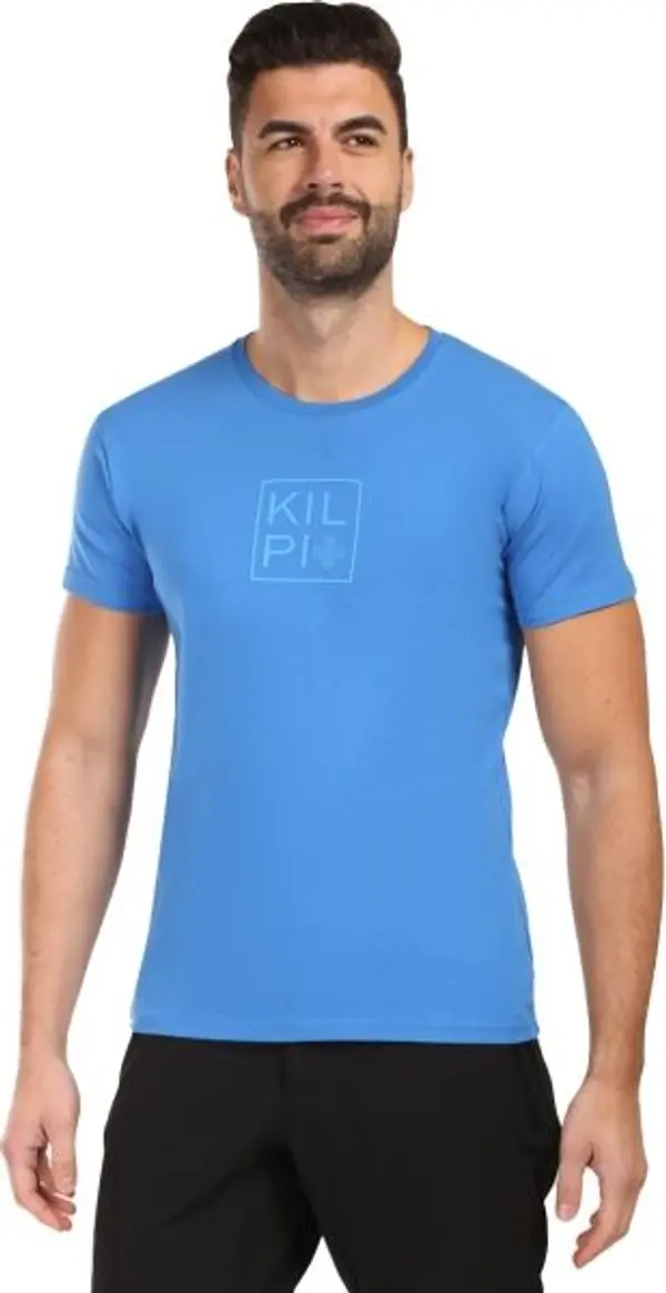 KILPI KILPI SPACER Мъжка памучна тениска, светлосиньо, размер XXXL