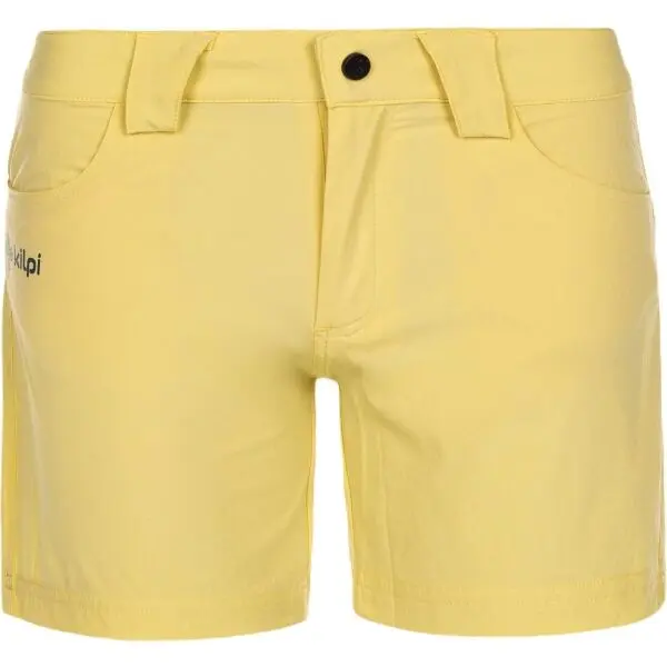 KILPI KILPI SUNNY Дамски туристически шорти, жълто, размер