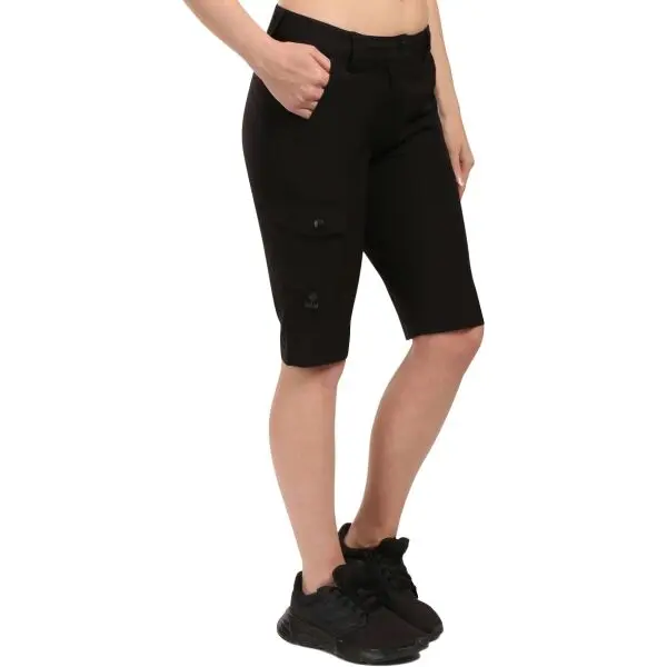 KILPI KILPI SYLANE Дамски аутдор шорти, черно, размер