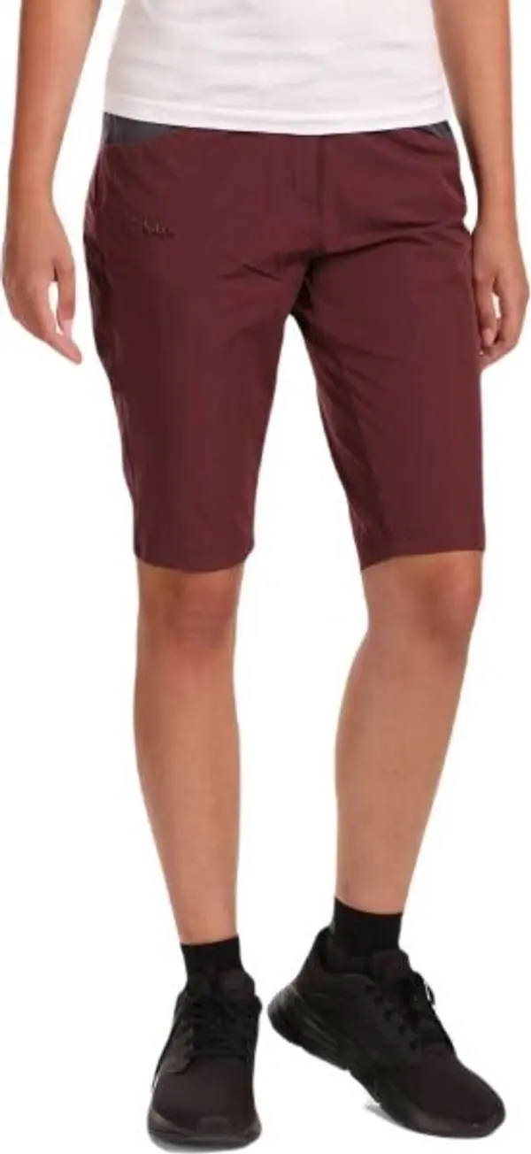 KILPI KILPI SYLANE Дамски шорти, винен, размер