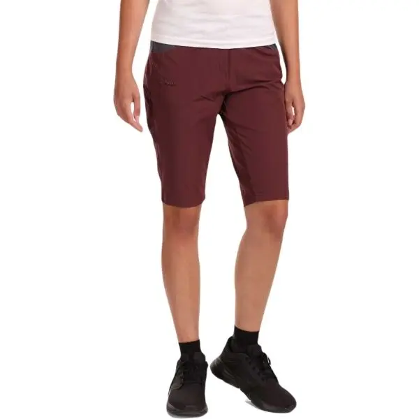 KILPI KILPI SYLANE Дамски шорти, винен, размер