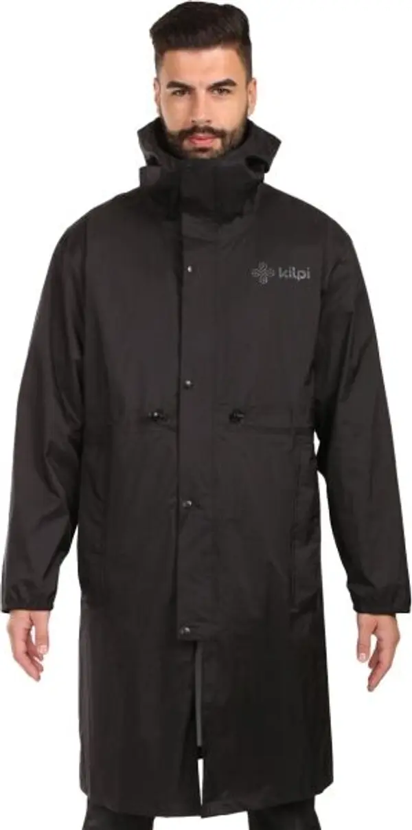 KILPI KILPI TEAM RAINCOAT Унисекс ски дъждобран, черно, размер