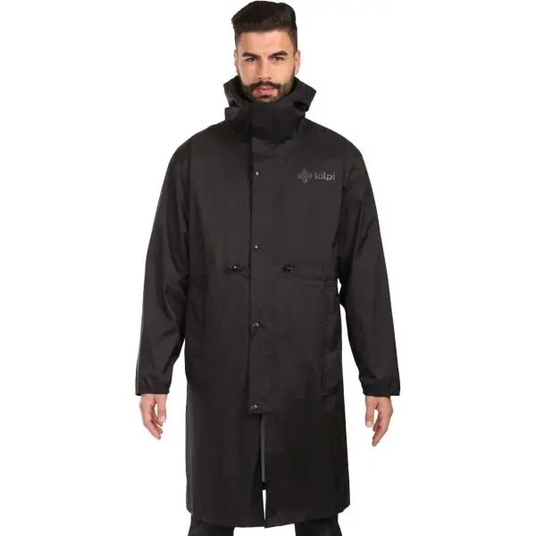 KILPI KILPI TEAM RAINCOAT Унисекс ски дъждобран, черно, размер