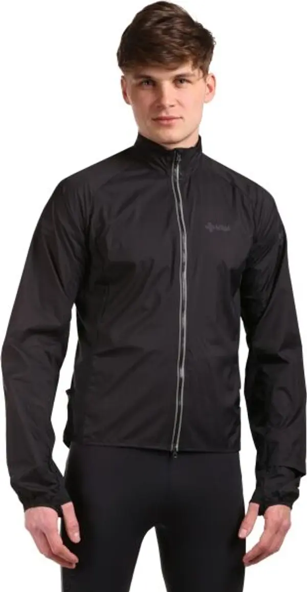 KILPI KILPI TIRANO Мъжко леко яке за бягане, черно, размер