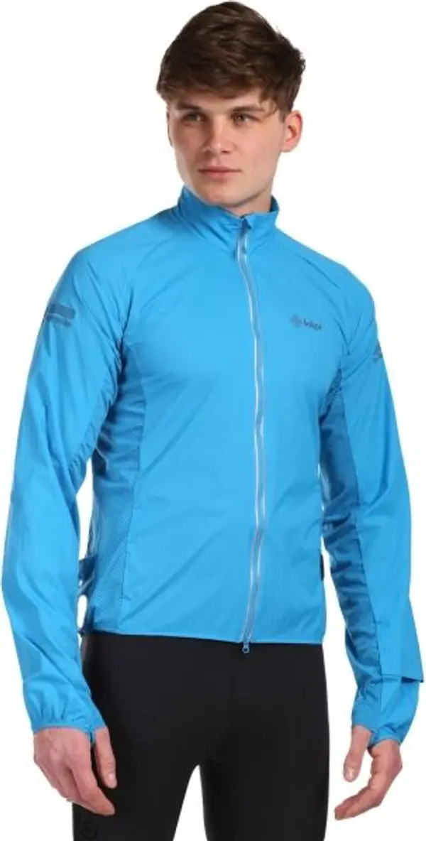 KILPI KILPI TIRANO Мъжко леко яке за бягане, светлосиньо, размер