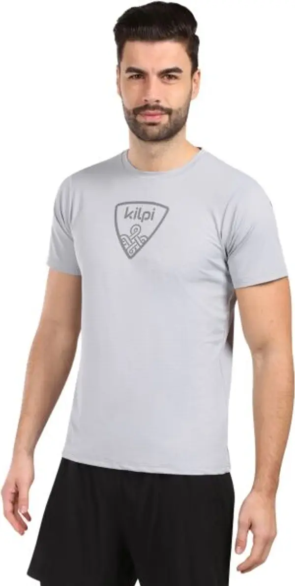 KILPI KILPI TODI Мъжка функционална тениска, сиво, размер XXXL