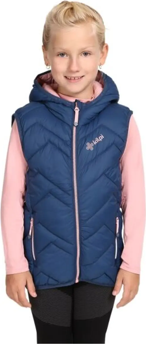 KILPI KILPI TOMM Момичешки топъл елек, тъмносин, размер