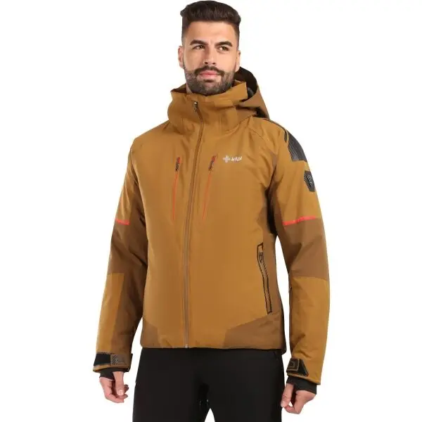 KILPI KILPI TURNAU Мъжко ски яке, кафяво, размер XXXL