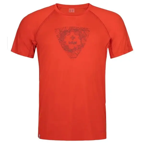 KILPI KILPI УАЙЛДЕР Мъжка тениска за бягане, червено, размер