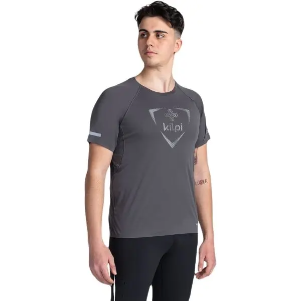 KILPI KILPI УАЙЛДЕР Мъжка тениска за бягане, тъмносиво, размер