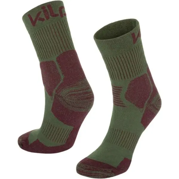KILPI KILPI ULTRA Спортни универсални чорапи, khaki, размер
