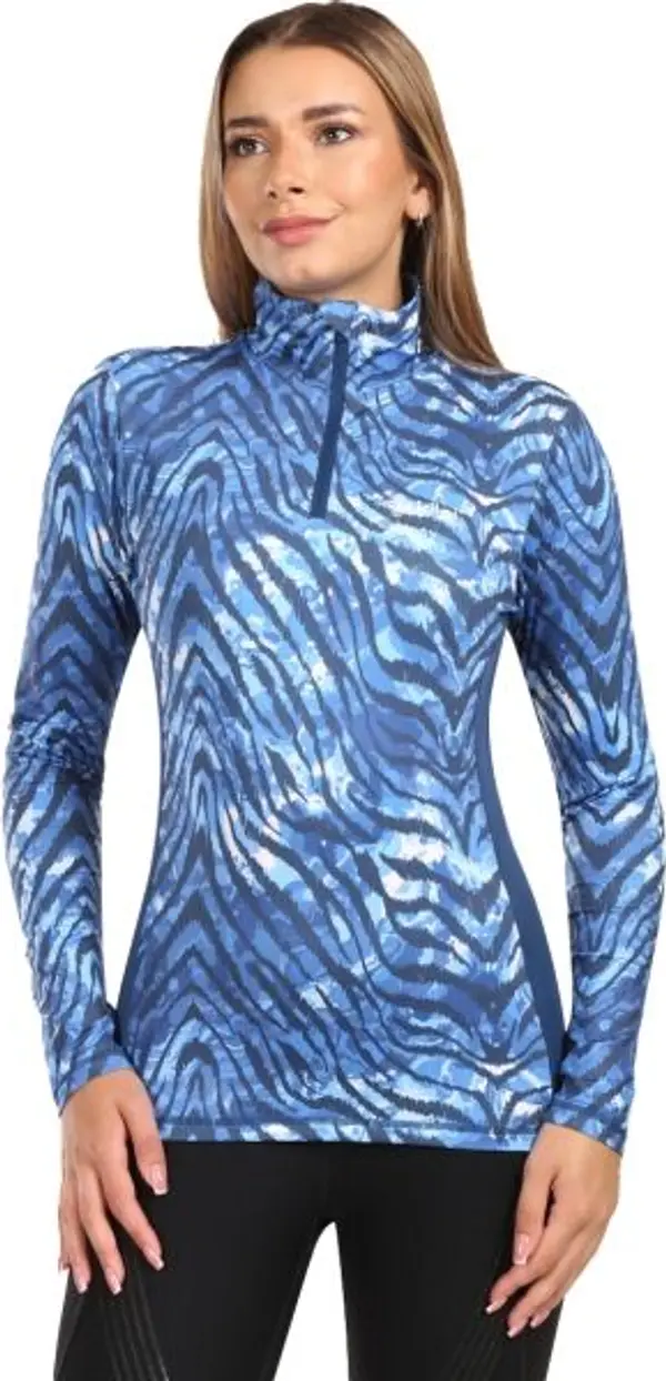 KILPI KILPI WILLEA Дамска термо блуза с дълъг ръкав, тъмносин, размер