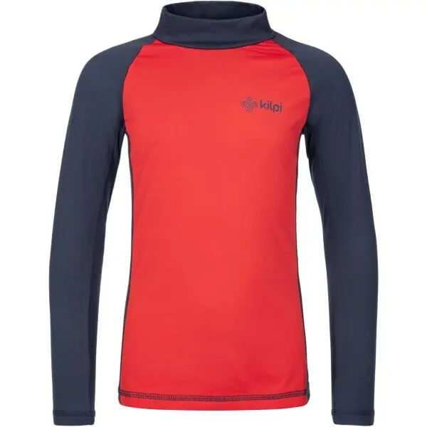 KILPI KILPI WILLIE Детска функционална термо тениска, червено, размер