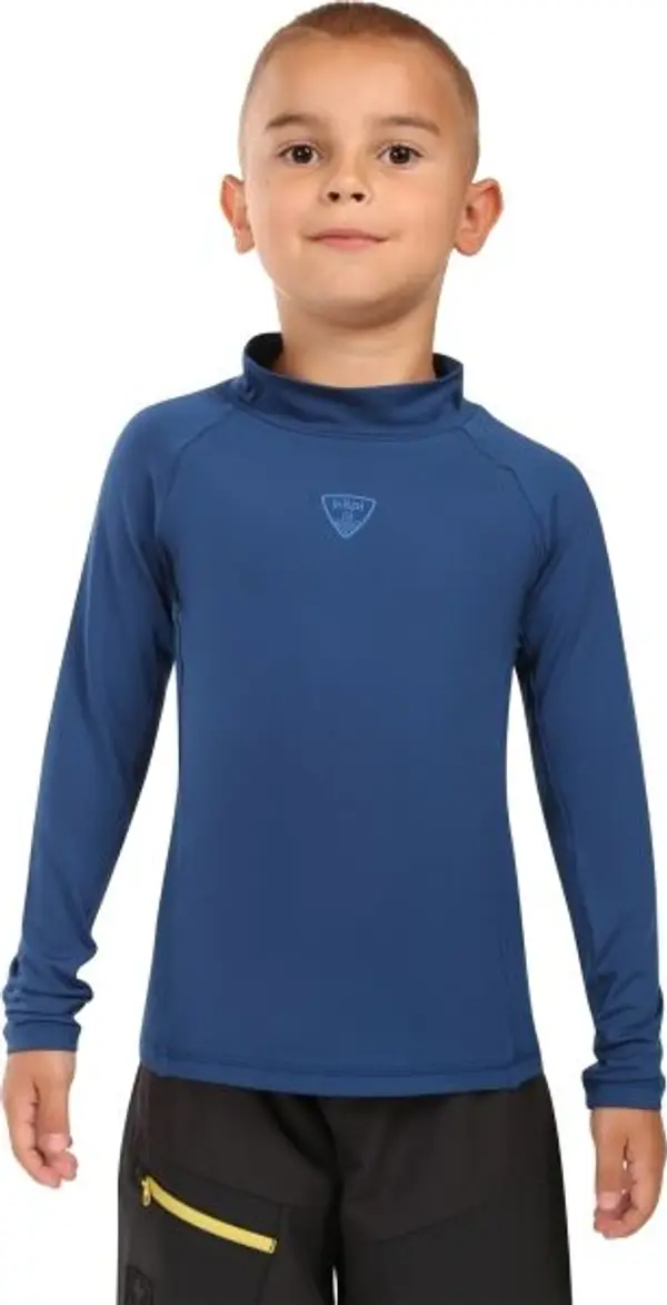KILPI KILPI WILLIE Детска термо блуза с дълъг ръкав, тъмносин, размер