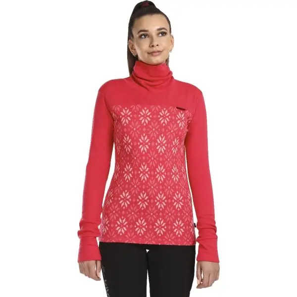 KILPI KILPI ЯНУ Дамски поло от мериносова вълна, розово, размер