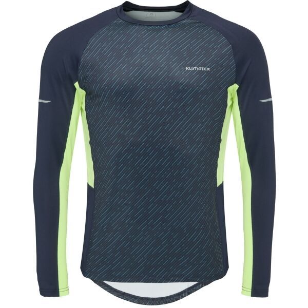 Klimatex Klimatex AIDAN1 Мъжка функционална тениска с дълъг ръкав, тъмносин, размер