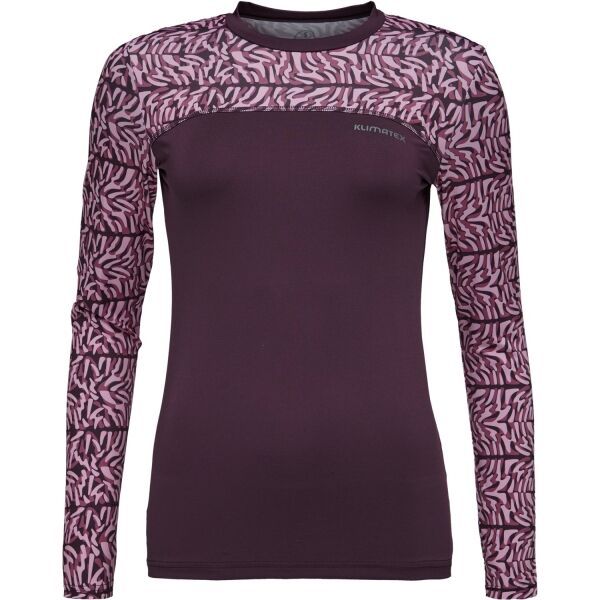 Klimatex Klimatex AKIKO Дамска функционална тениска, винен, размер