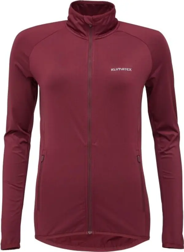 Klimatex Klimatex AMAIRA Дамски функционален суитшърт, винен, размер