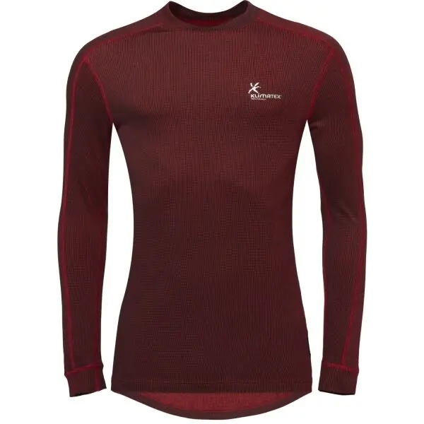 Klimatex Klimatex ARVID KLIMAFEEL Мъжка функционална тениска, винен, размер