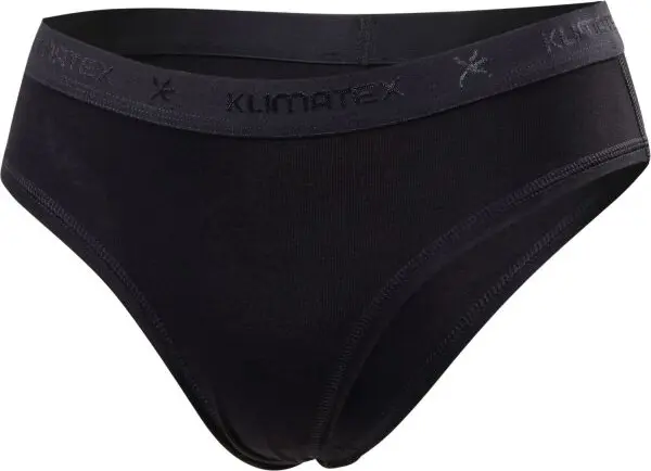 Klimatex Klimatex BAMA Дамски бикини, черно, размер