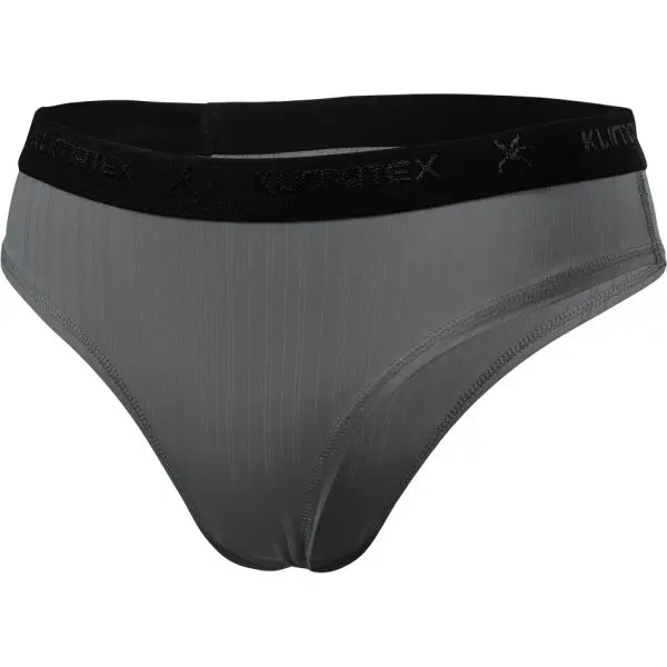 Klimatex Klimatex BELLA Дамски функционални бразилски бикини, тъмносиво, размер