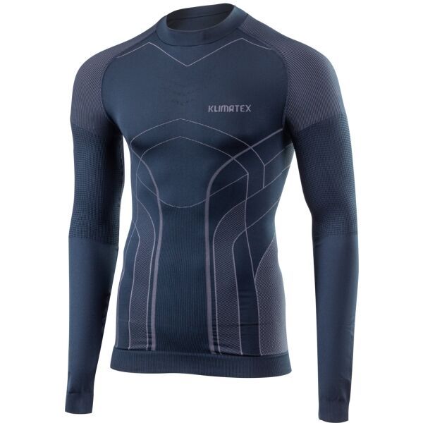 Klimatex Klimatex BORETO Мъжка безшевна блуза, тъмносин, размер