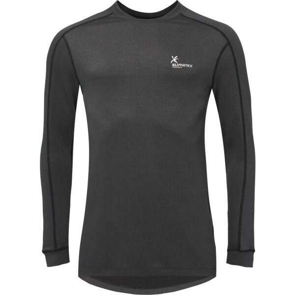Klimatex Klimatex BORIS Мъжка функционална термо тениска, тъмносиво, размер