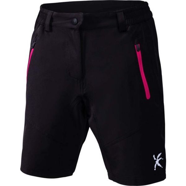 Klimatex Klimatex BORSALA Дамските свободни шорти MTB с велосипедно бельо, черно, размер