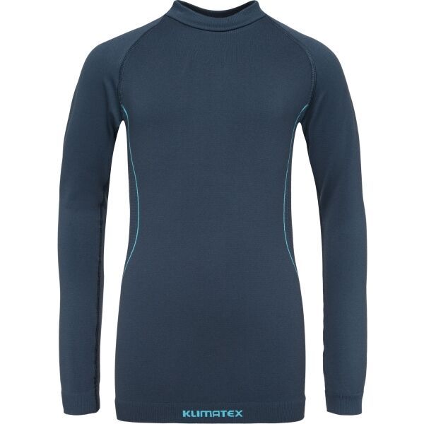 Klimatex Klimatex CHIKO SEAMLES Детска безшевна термо тениска, тъмносин, размер