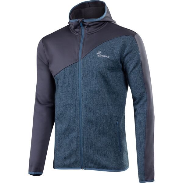 Klimatex Klimatex DOMENO Мъжки термо суитшърт с качулка, тъмносин, размер