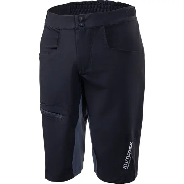 Klimatex Klimatex EBONY Мъжки велосипедни шорти, черно, размер