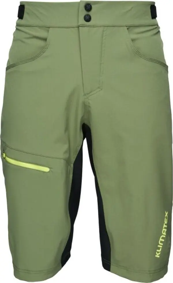 Klimatex Klimatex EBONY Мъжки велосипедни шорти, тъмнозелено, размер XXL