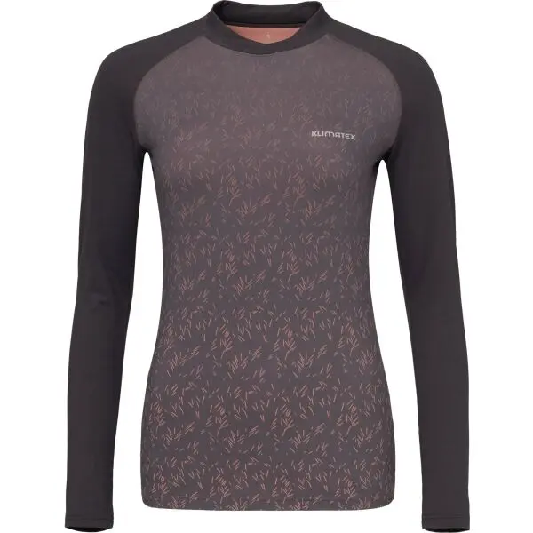 Klimatex Klimatex ETNA Дамска функционална тениска с дълъг ръкав, черно, размер