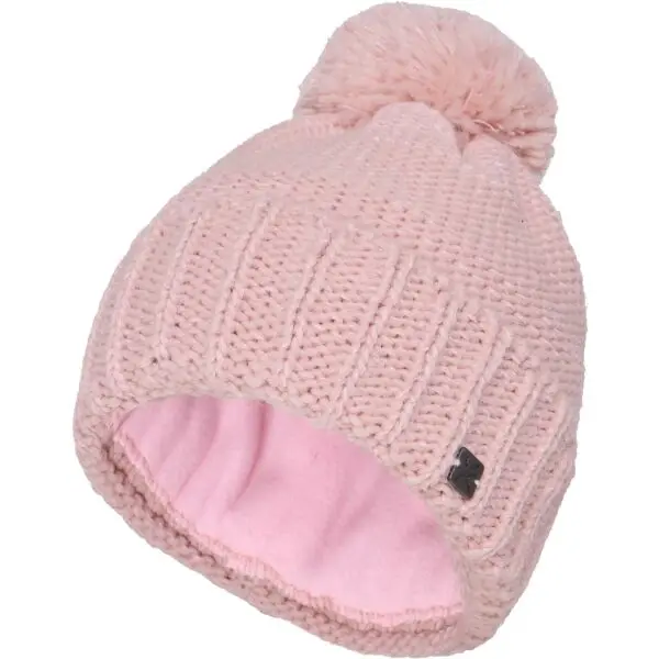 Klimatex Klimatex ЕВА Топла шапка с помпон, розово, размер
