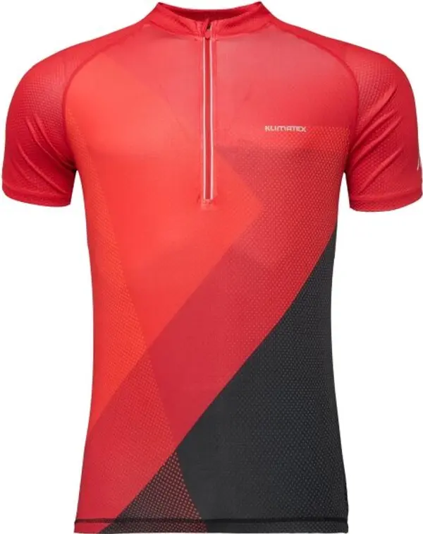 Klimatex Klimatex JARIX Мъжка велосипедна тениска, червено, размер XXXL