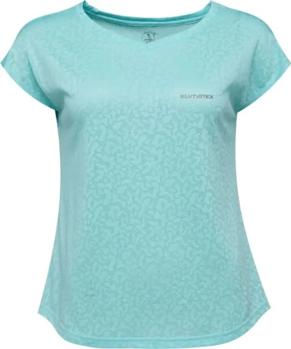 Klimatex Klimatex KIVU Дамска свободна тениска, тюркоазено, размер