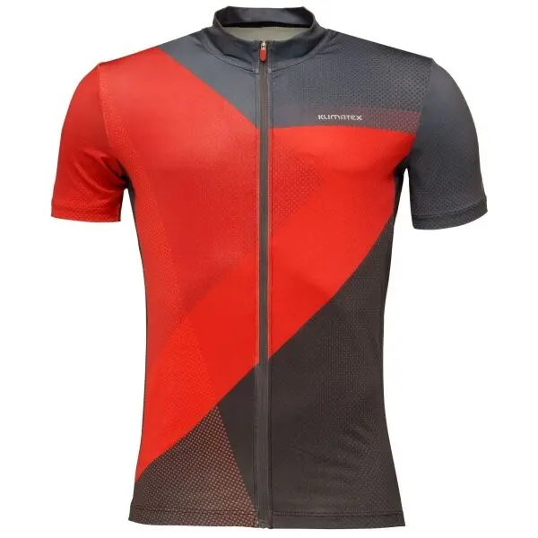 Klimatex Klimatex KOBLET Мъжка велосипедна тениска, червено, размер