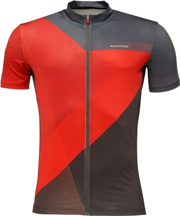 Klimatex Klimatex KOBLET Мъжка велосипедна тениска, червено, размер XXXL