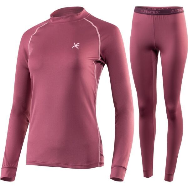 Klimatex Klimatex KUMA Дамски комплект функционално бельо, винен, размер