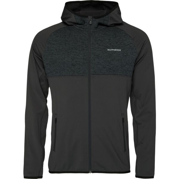 Klimatex Klimatex LAEL 1 Мъжки хибриден суитшърт, тъмносиво, размер