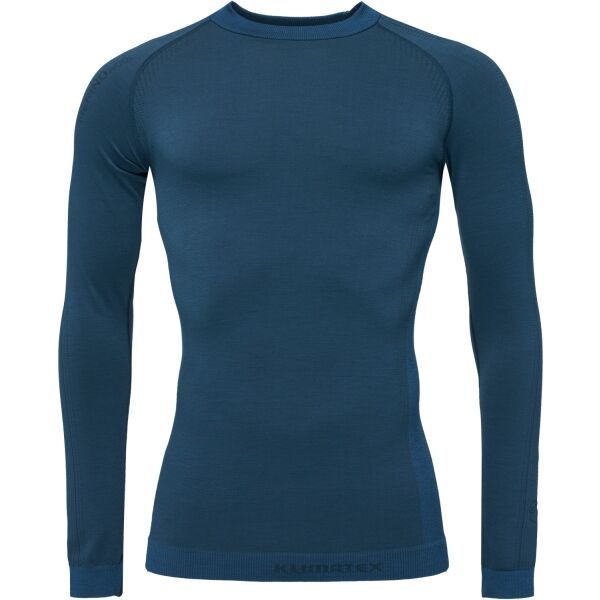 Klimatex Klimatex LAMB MERINO Мъжка безшевна термо тениска, тъмносин, размер