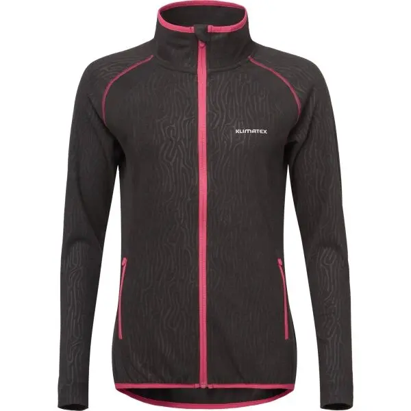 Klimatex Klimatex LIBELU 1 Дамски суитшърт от флийс, черно, размер