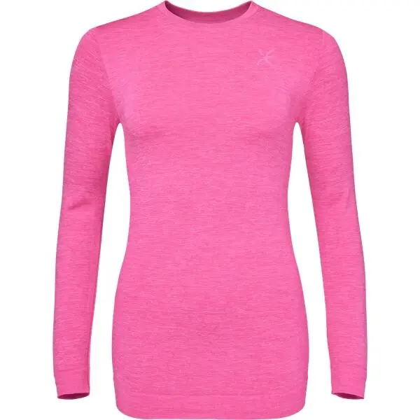 Klimatex Klimatex LOFOT Дамска безшевна термо тениска, винен, размер