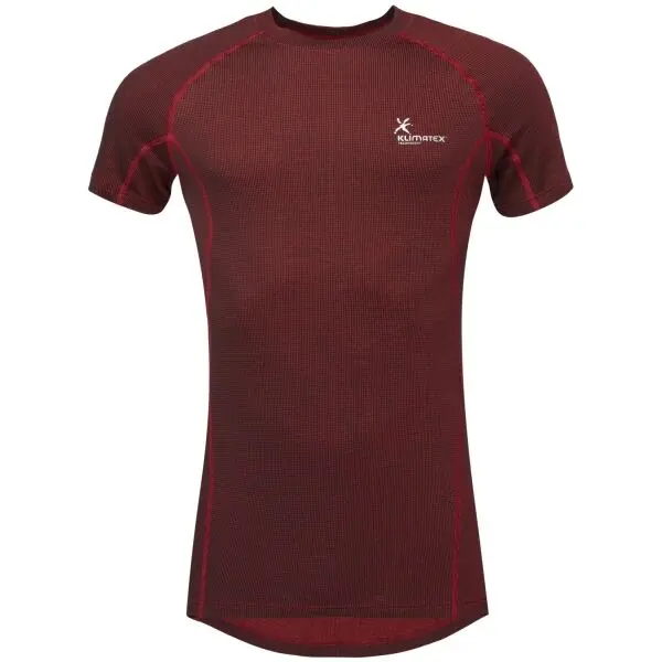 Klimatex Klimatex LYNX KLIMAFEEL Мъжка функционална тениска, винен, размер