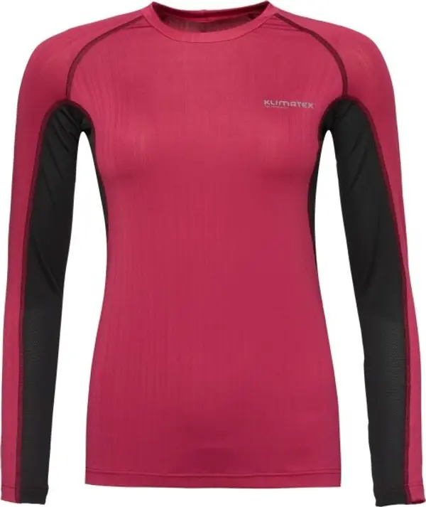 Klimatex Klimatex MANNON Дамска функционална тениска, винен, размер