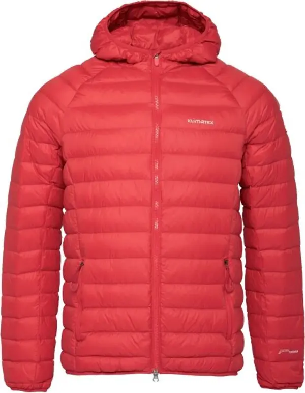 Klimatex Klimatex MAYON PACKABLE Мъжко сгъваемо пухено яке, червено, размер